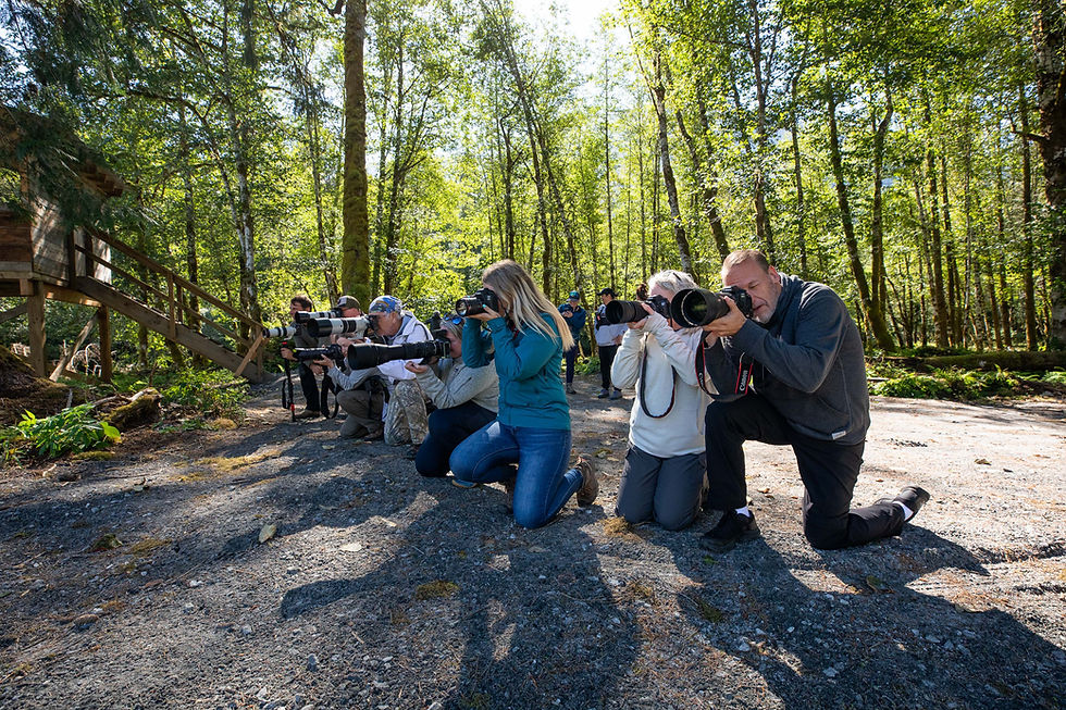 Klahoose Wilderness Resort Guests Photos