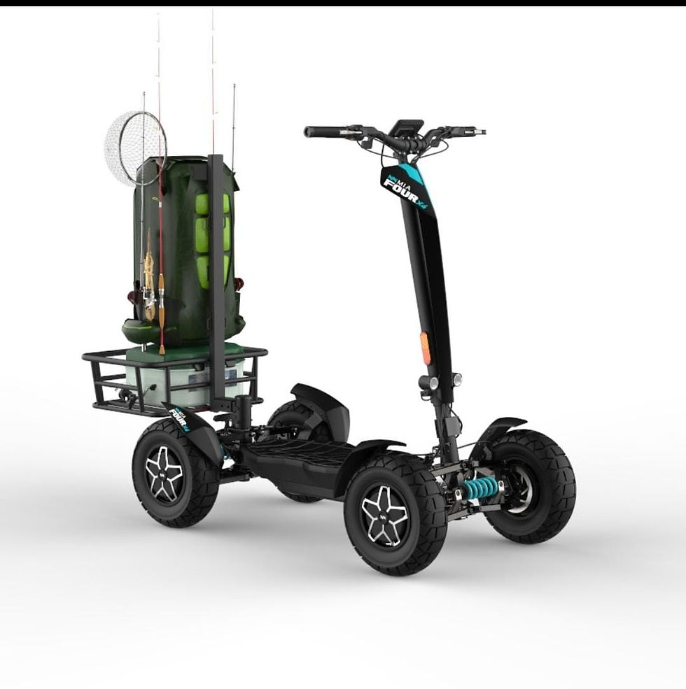 Miniatura: Soporte exterior para scooter eléctrico ATV MIA