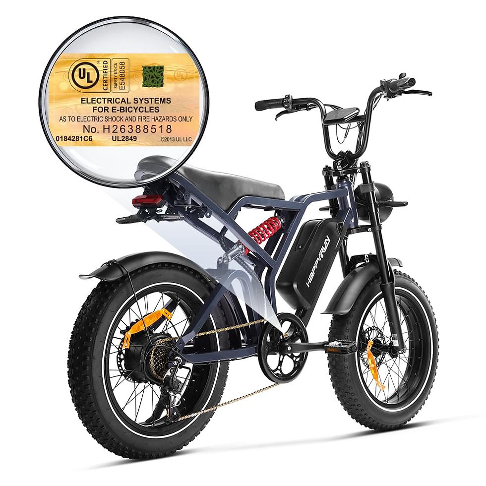Miniatura: Bicicleta eléctrica HappyRun G60 Pro