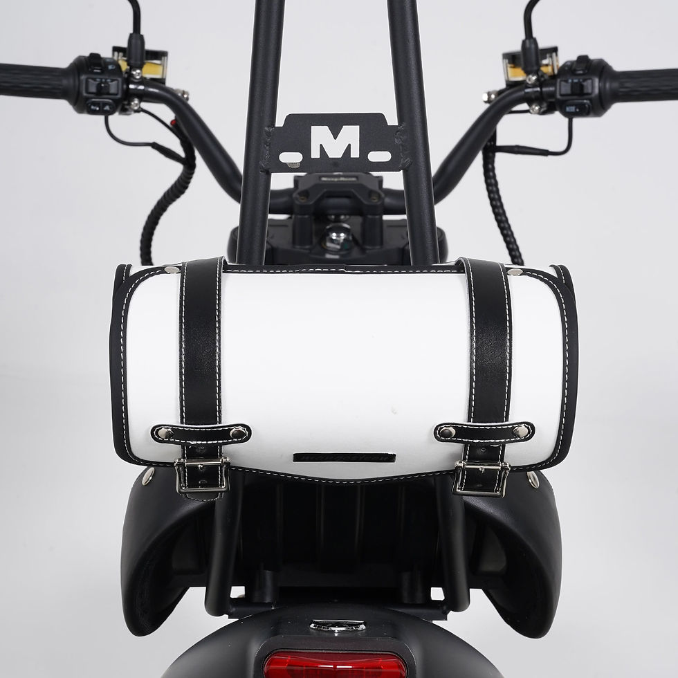 Miniatura: Bolsa de herramientas blanca para motocicleta Eahora | Bolsa para horquilla