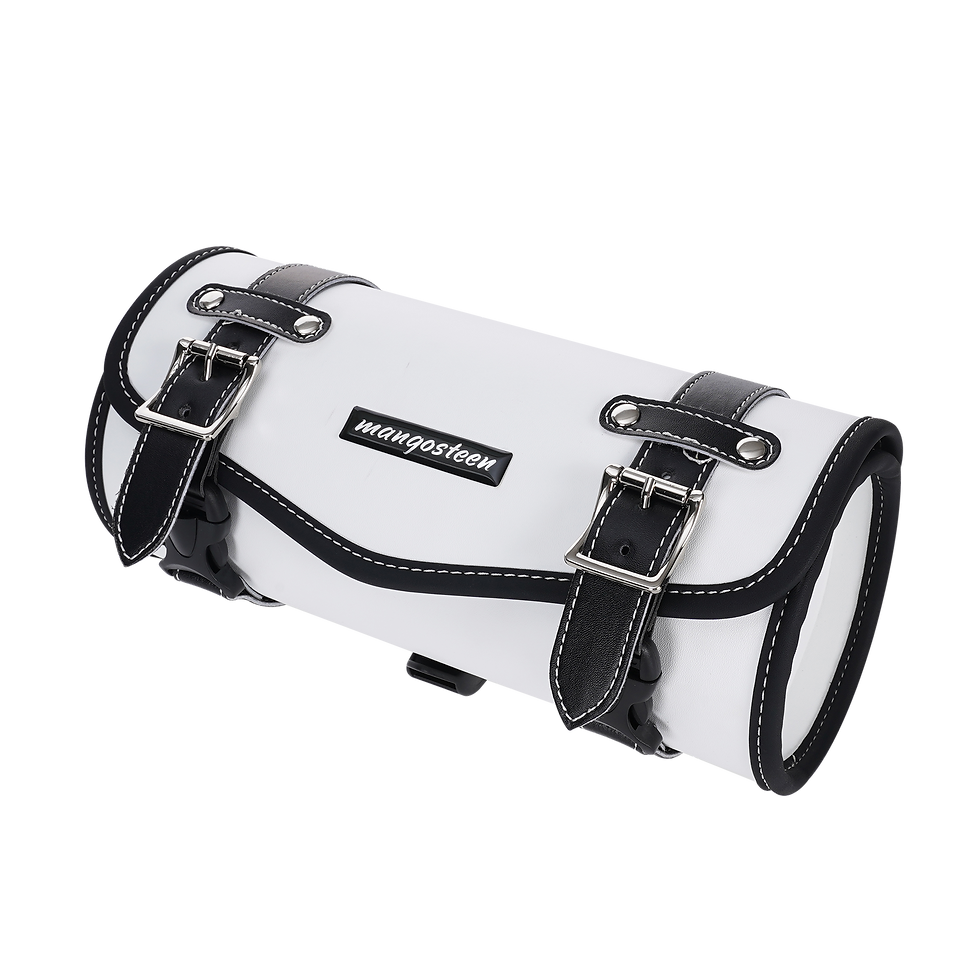 Miniatura: Bolsa de herramientas blanca para motocicleta Eahora | Bolsa para horquilla