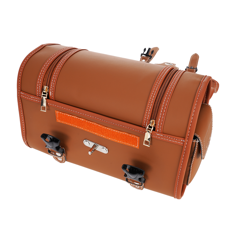 Miniatura: Bolsa de respaldo marrón para motocicleta Eahora