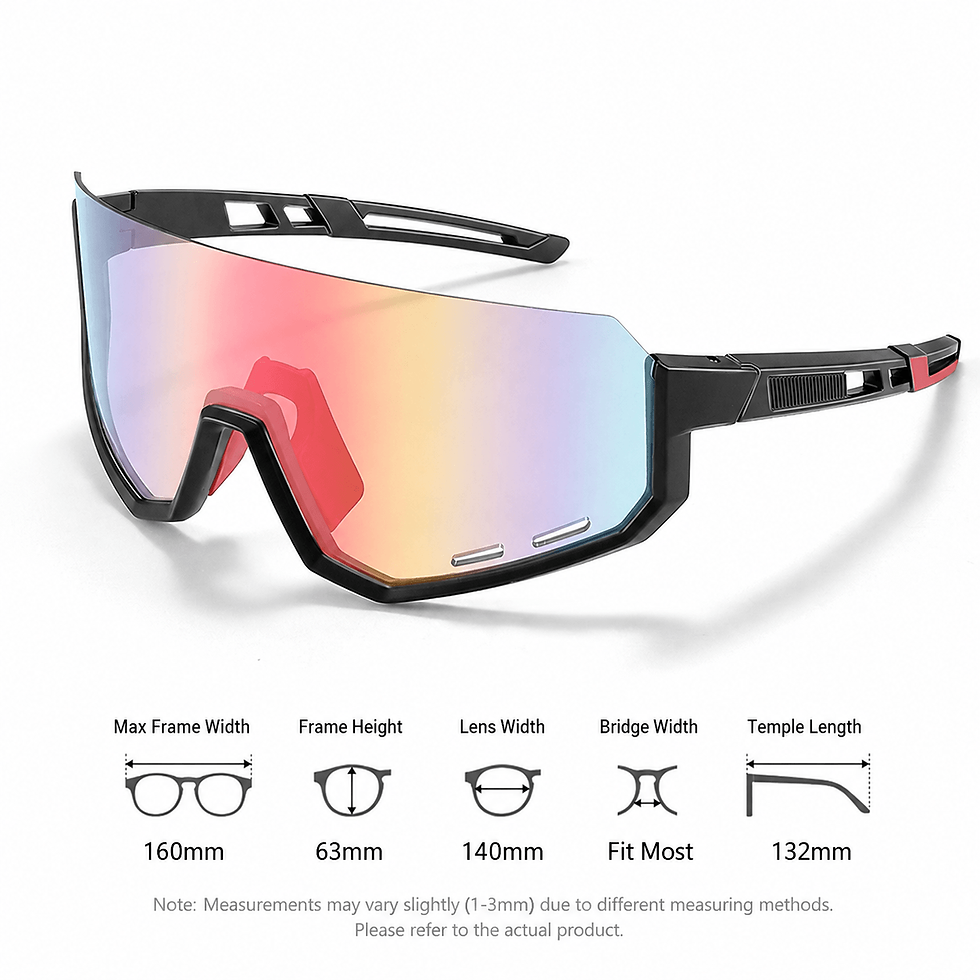 Miniatura: Gafas de ciclismo al aire libre Eahora de alta definición con protección UV.