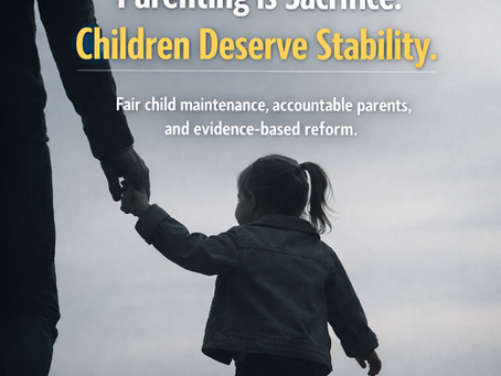 Child Maintenance, Divorce, and the Urgent Need for Reform