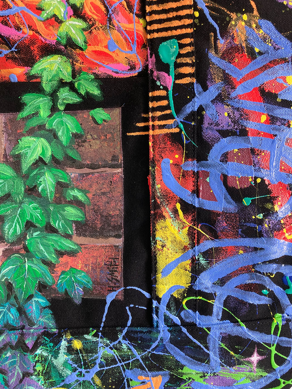 Thumbnail: Freestyle Graffiti Bag (Ivy)