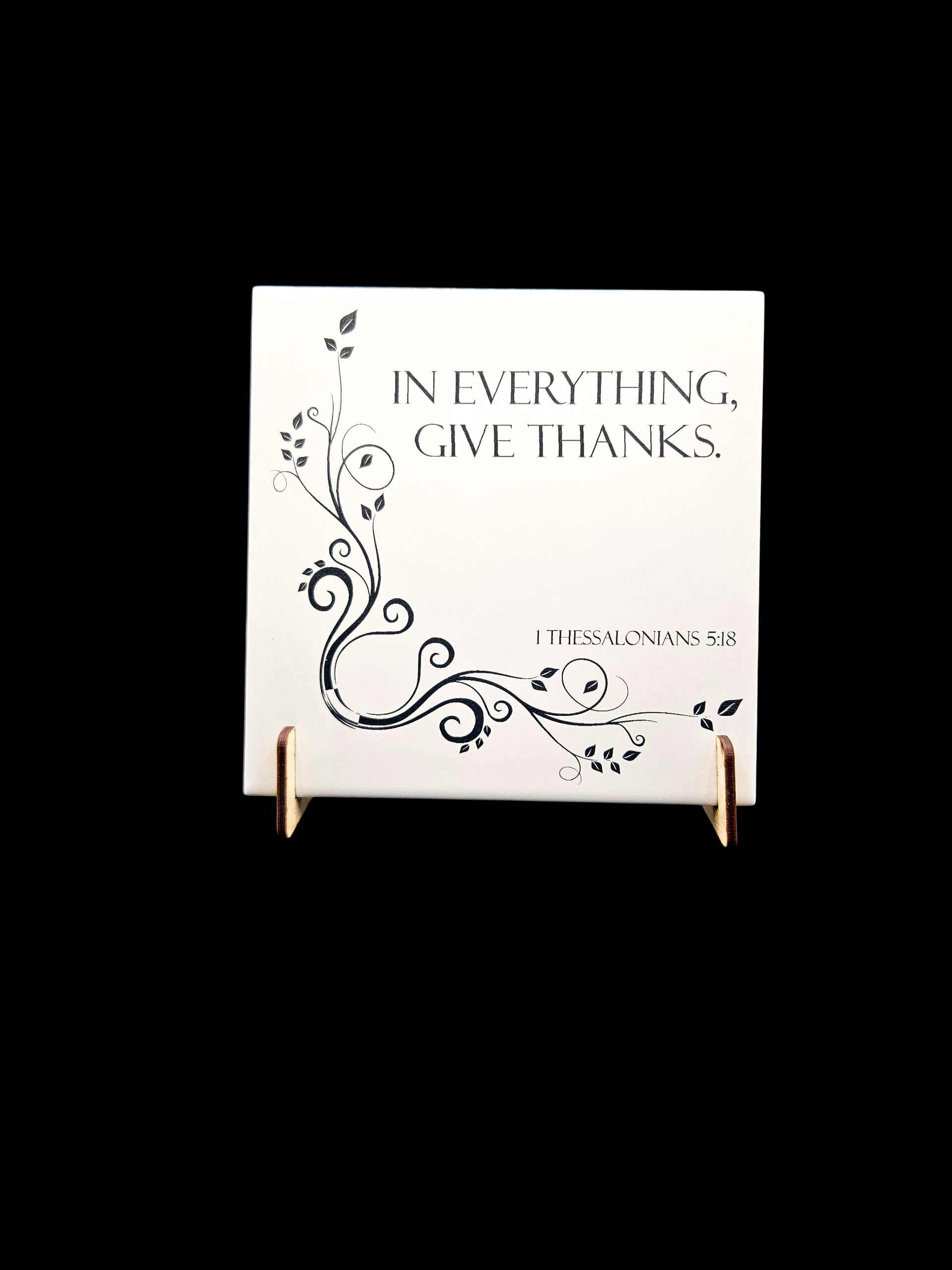 In Everything Give Thanks - Jumbo Tile