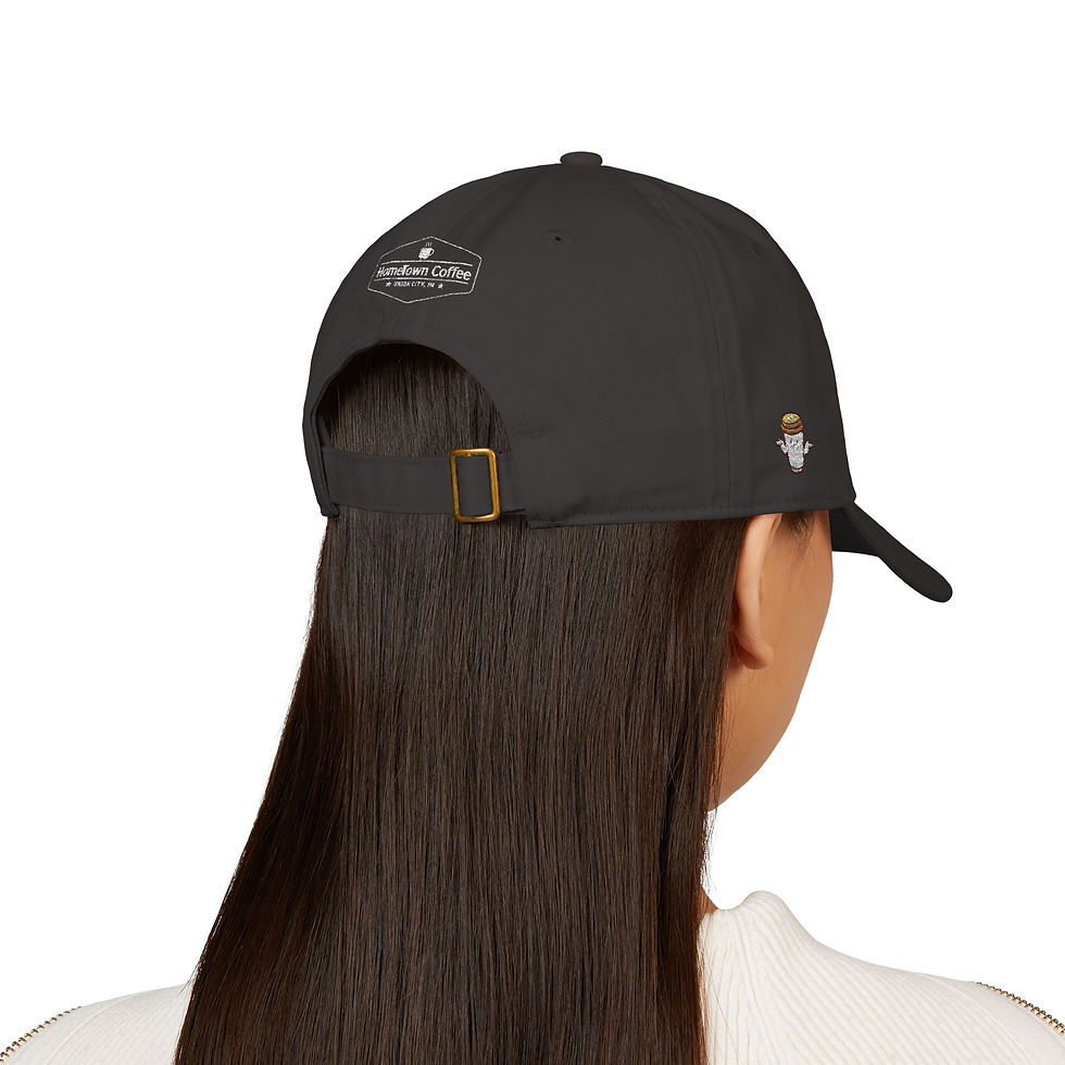 Thumbnail: Coffee made me do it - Organic Baseball Cap (Embroidery)