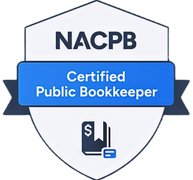 National Association of Certified Public Bookkeepers logo highlighting our certified bookkeeping credentials