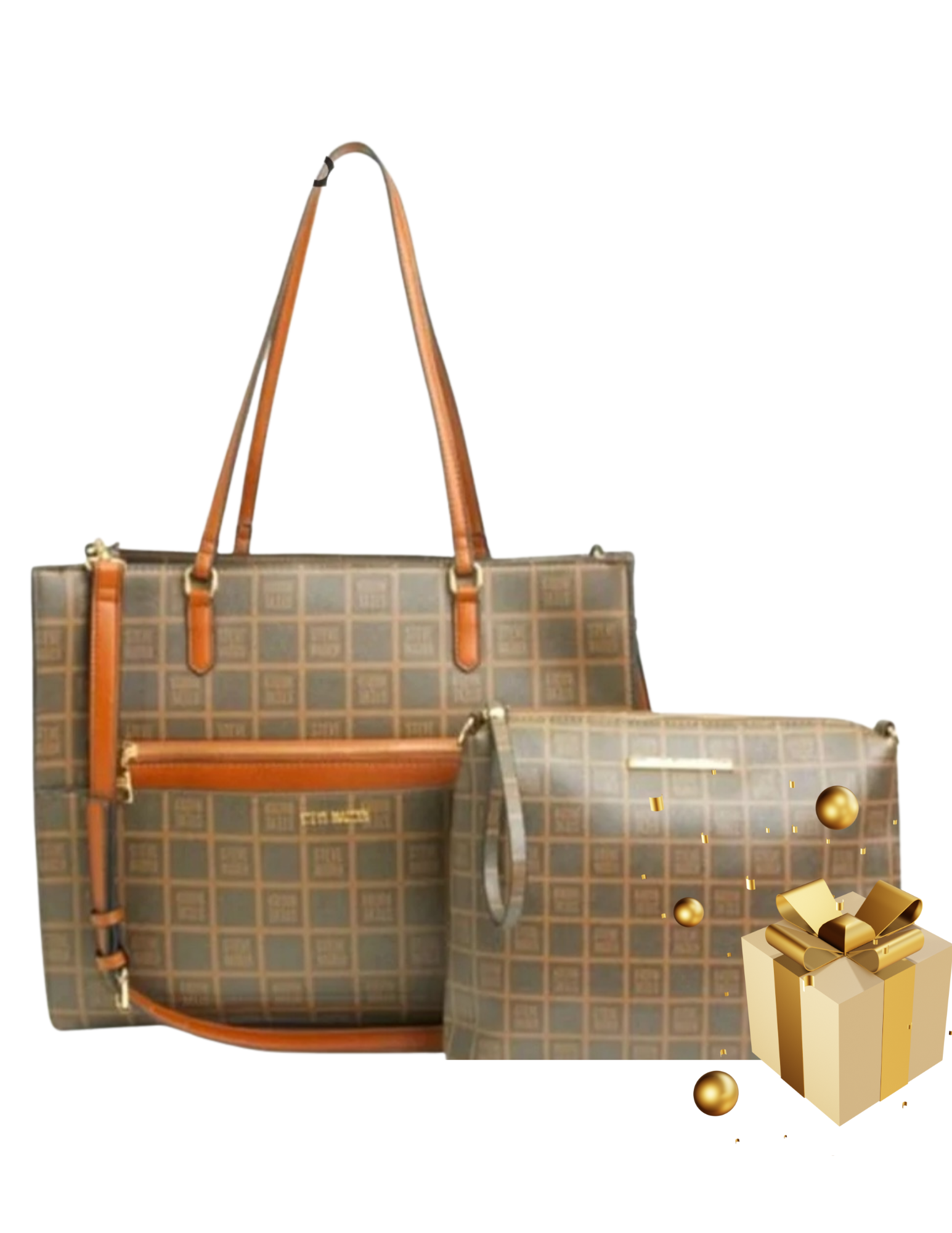 SM: BLivia Logo Tote Set-T