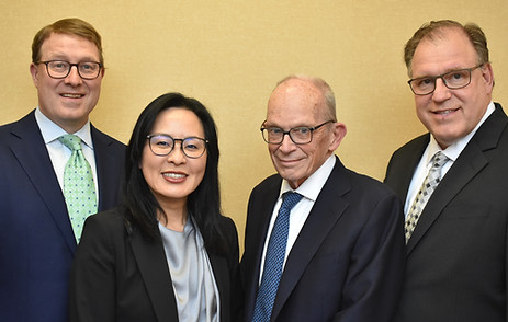 Headshot of Dr. Witzke, Dr. Tuttle, Dr. Muldowney, and Dr. Migliori together