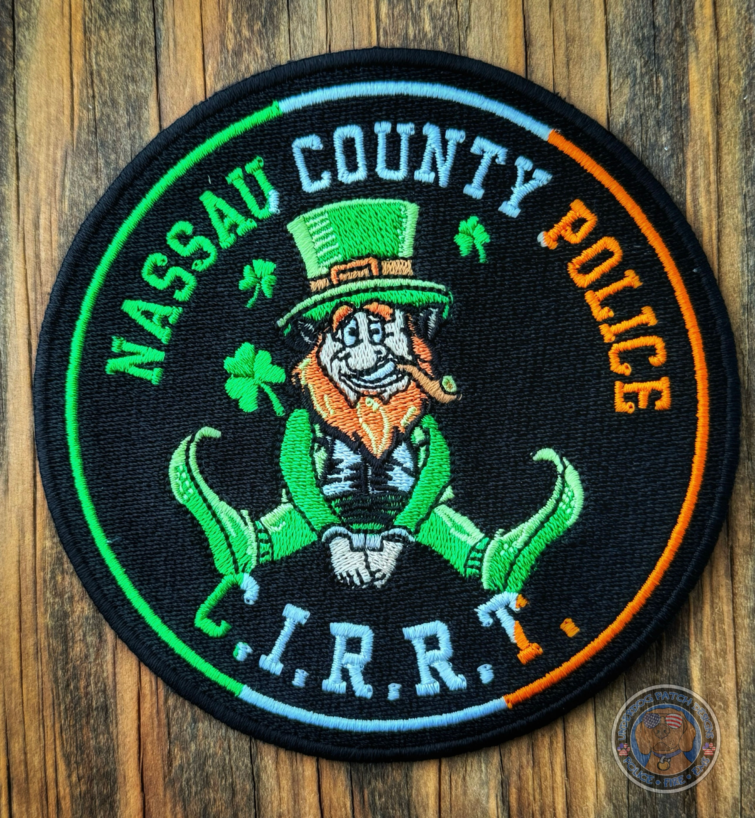 Nassau County Police CIRRT St. Patrick’s Day patch 