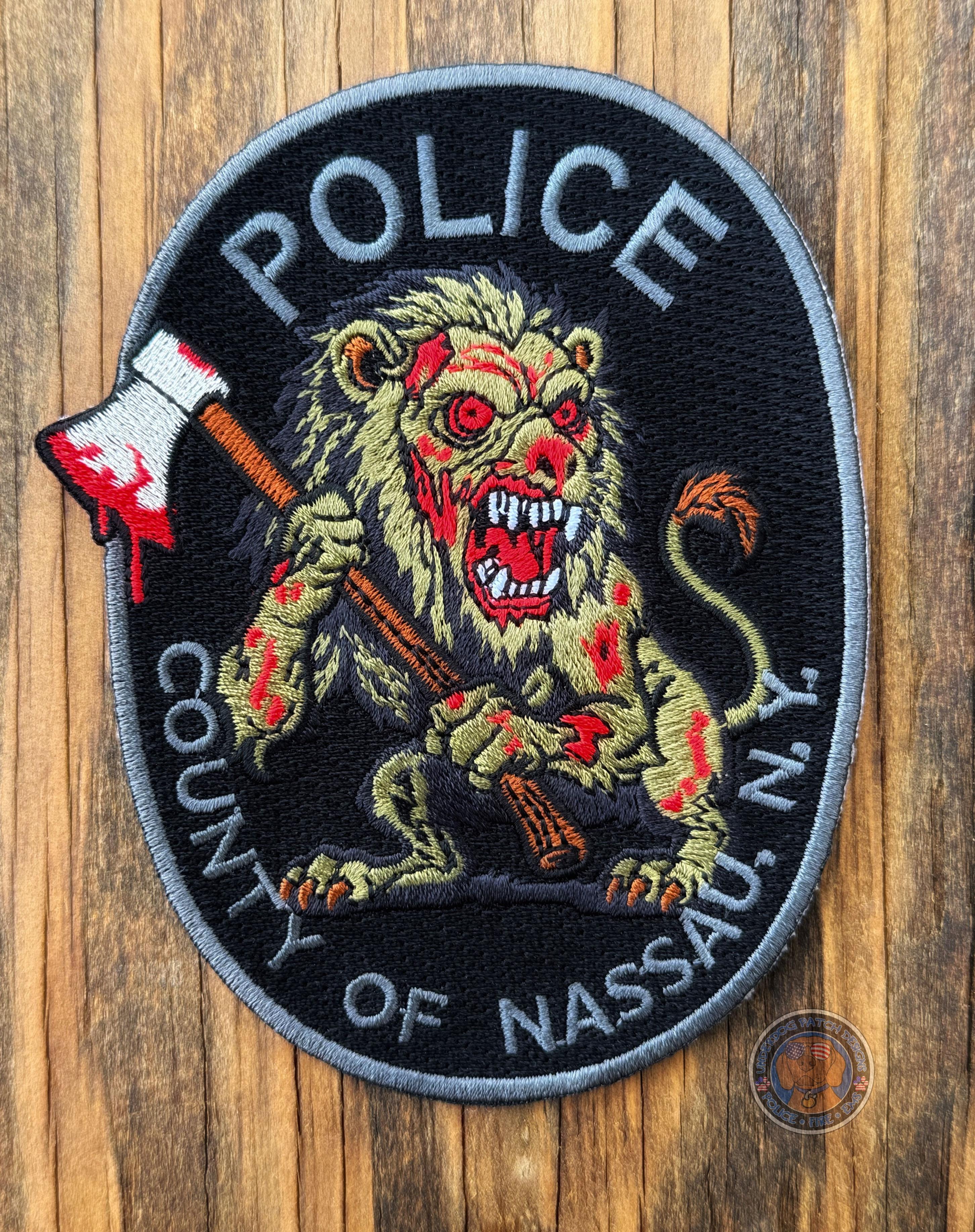 Nassau County Police Halloween patch 