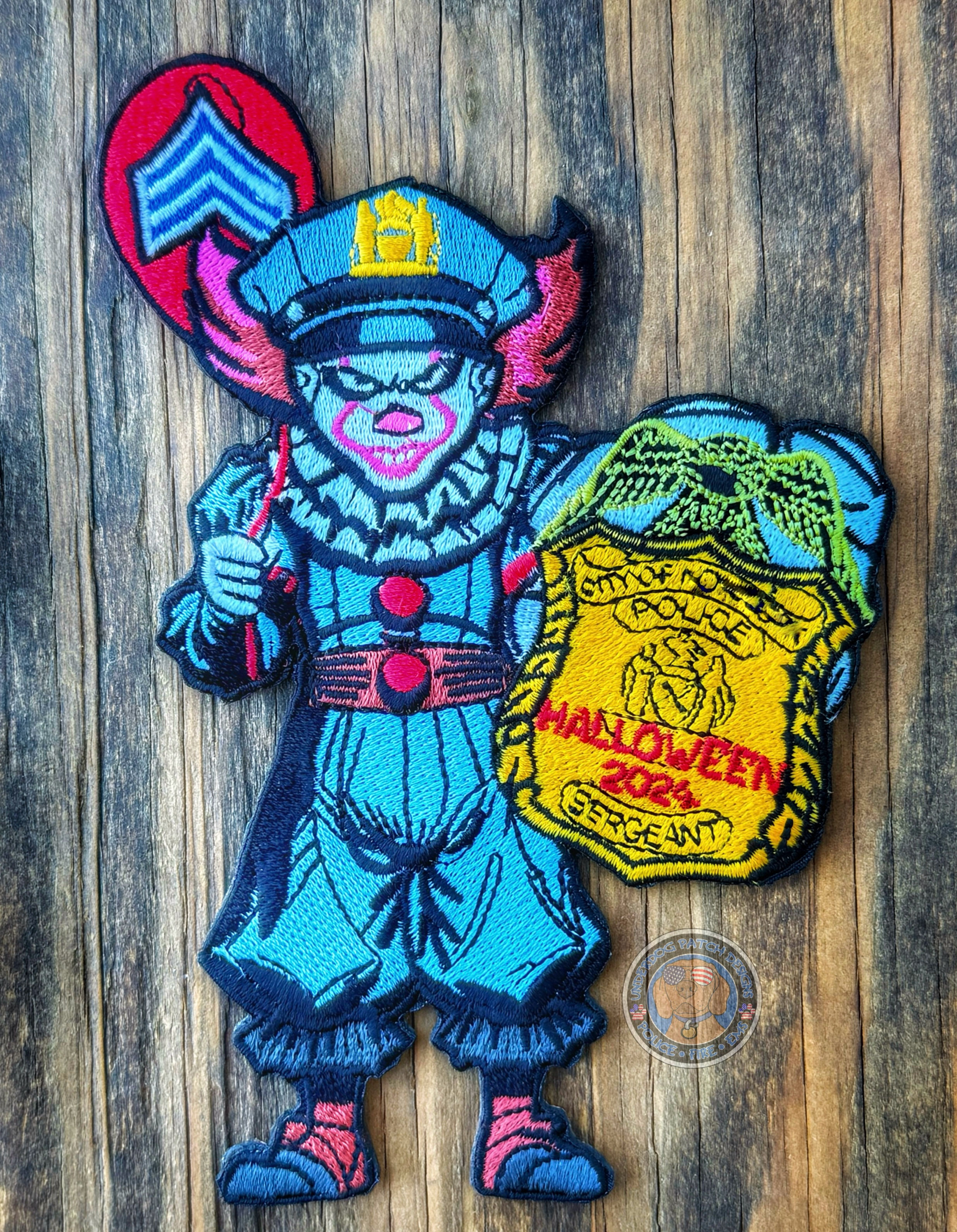 Pennywise Police 2024 New York City Sergeant patch 