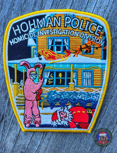Hohman Police Homicide Division embroidered patch | Underdog Patch Desig