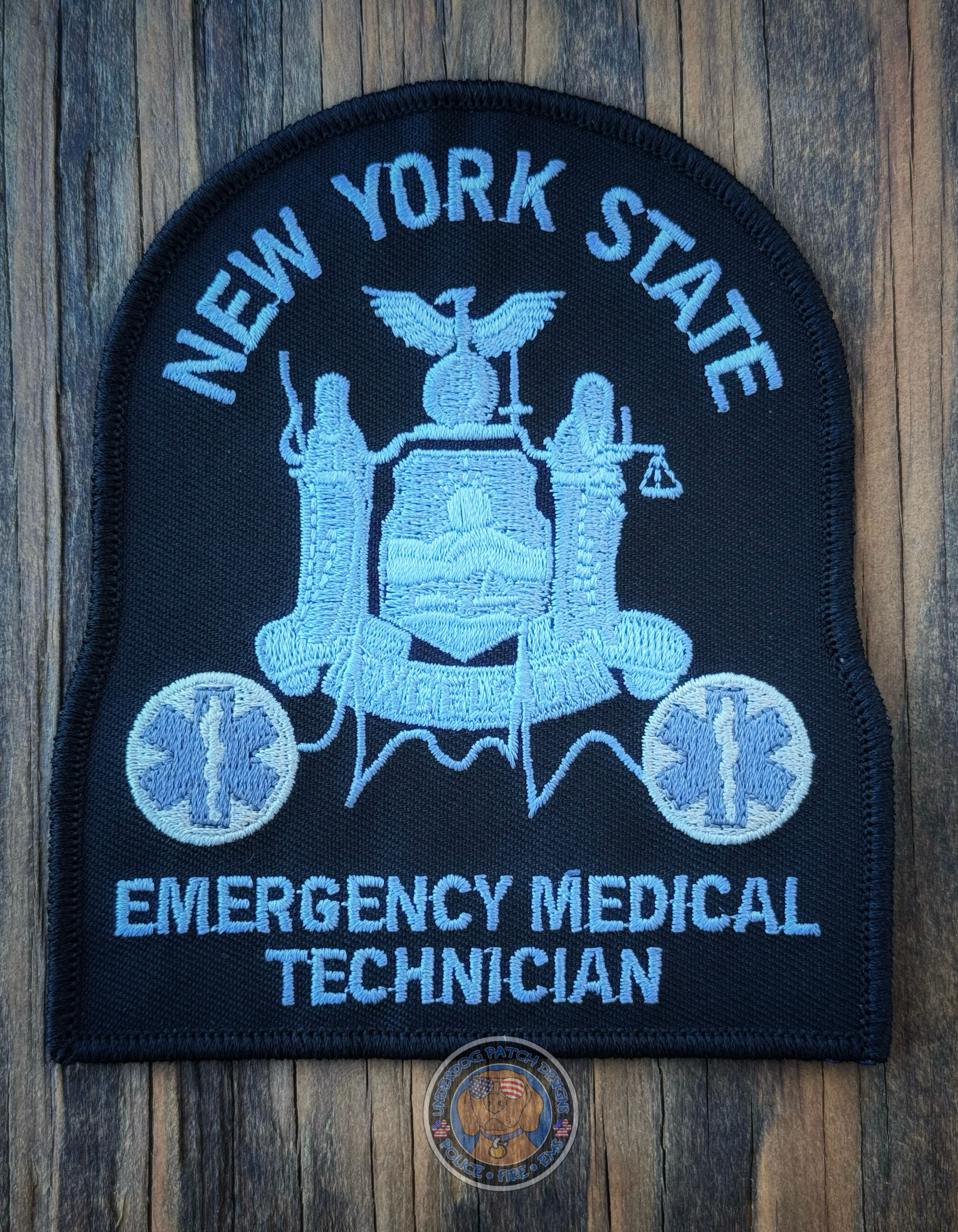 New York State EMT subdued patch 