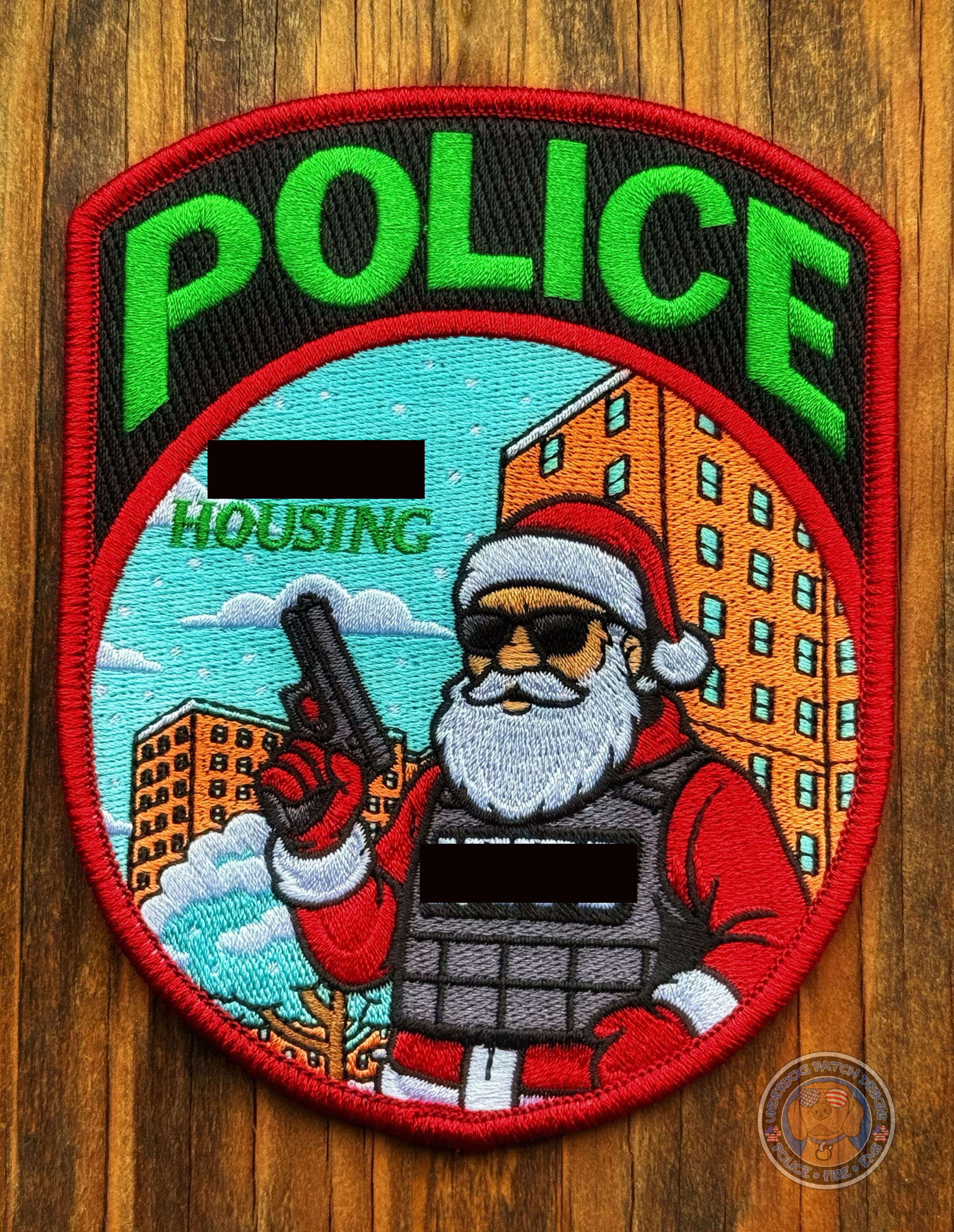 New York City Housing Police Christmas patch 2025 
