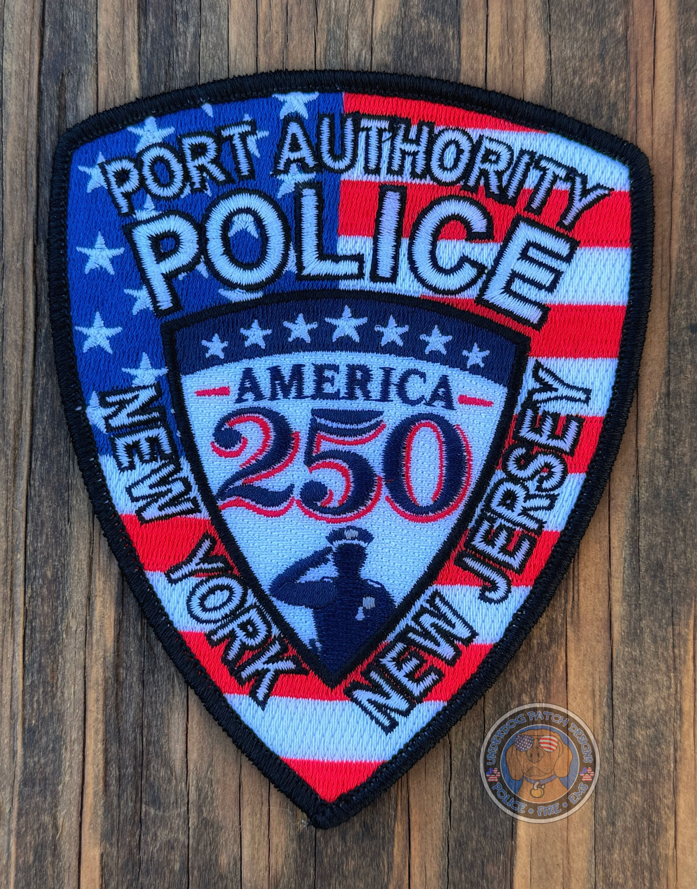 Port Authority Police NY/NJ America 250 patch 