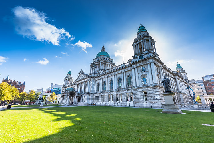 Exterior-view-of-the-city-hall-of-Belfas