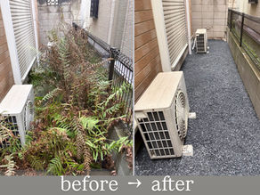 雑草はさようなら👋