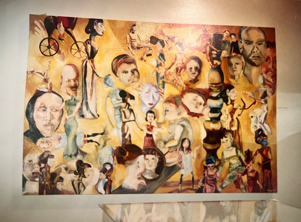 Looking at it now, I can see that the painting already contained many smaller stories trying to emerge.