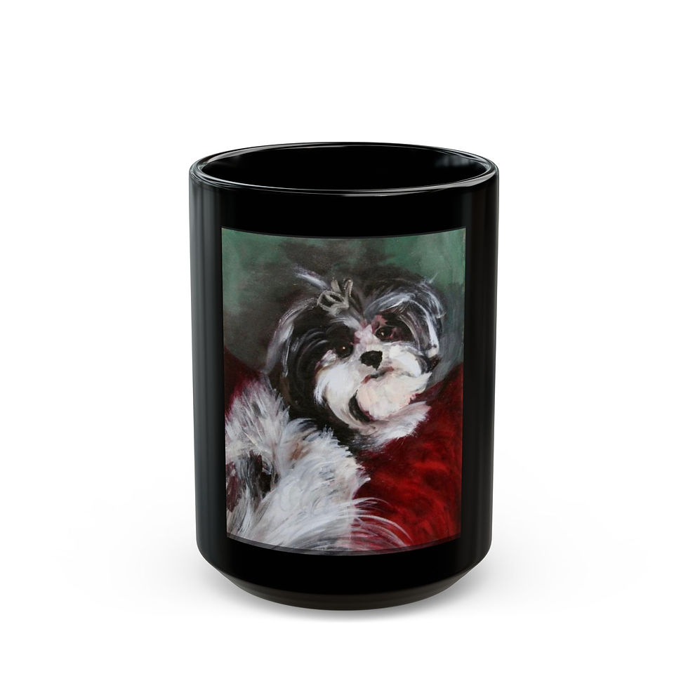 Thumbnail: Lhasa Apso Dog Mug | Dog Lovers Coffee Cup
