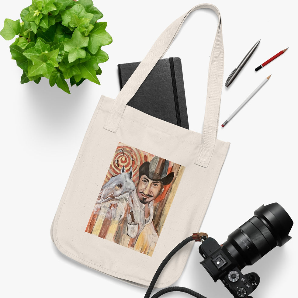 Thumbnail: The Knife Thrower Tote Bag Cigany Theater