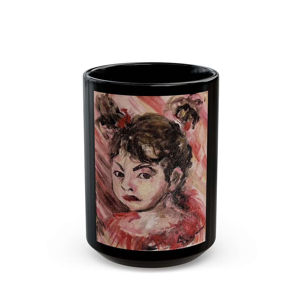Thumbnail: Cigany Theater at Oz Mug | The Girl with the White Horse | Narrative Art Lovers
