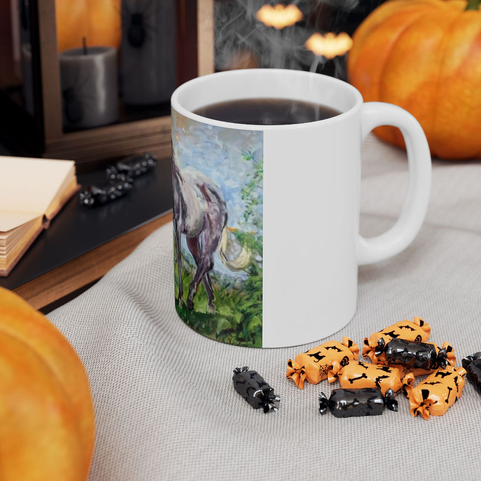 Thumbnail: Dapple Gray Horse Mug 