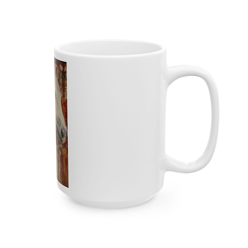 Thumbnail: Marwari Horse Mug | Equestrian Coffee Cup