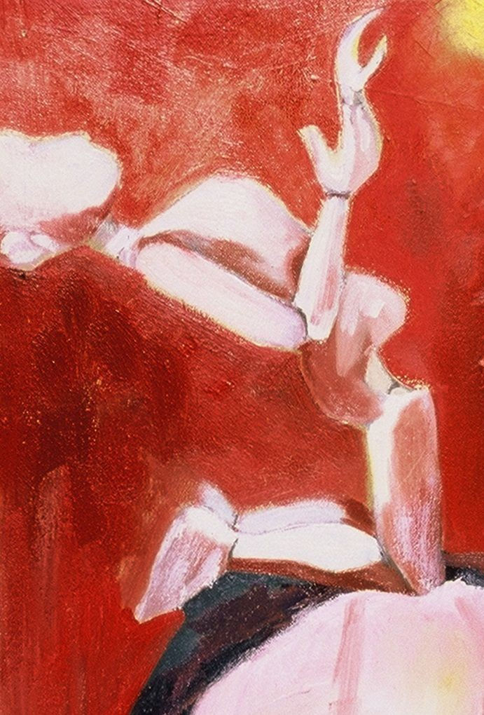 Thumbnail: Original Oil Painting The Upside Down | Tales from Inner Oz Collection| Surreal