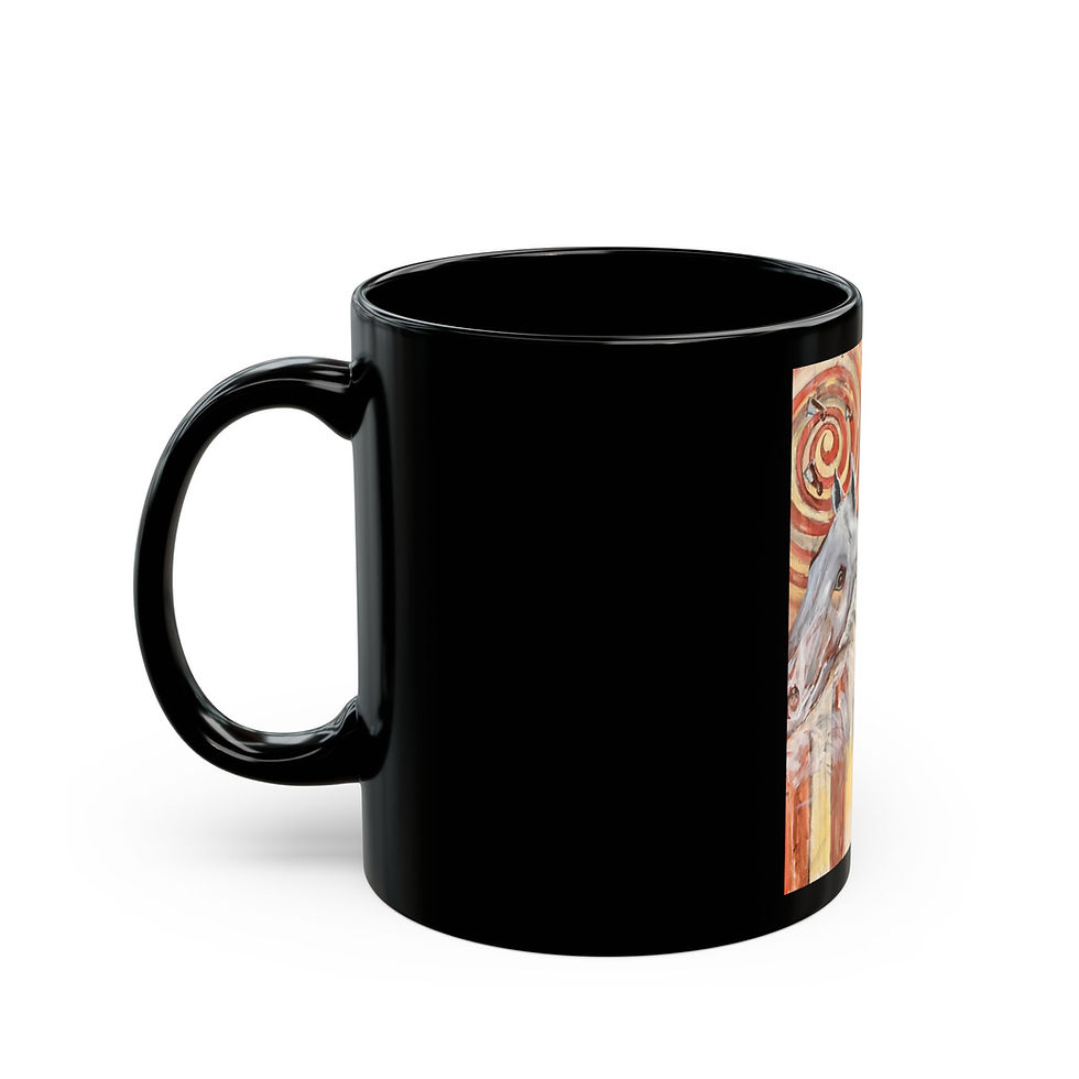 Thumbnail: Cigany Theater The Knife Thrower Mug| Narrative Figurative Coffee Cup