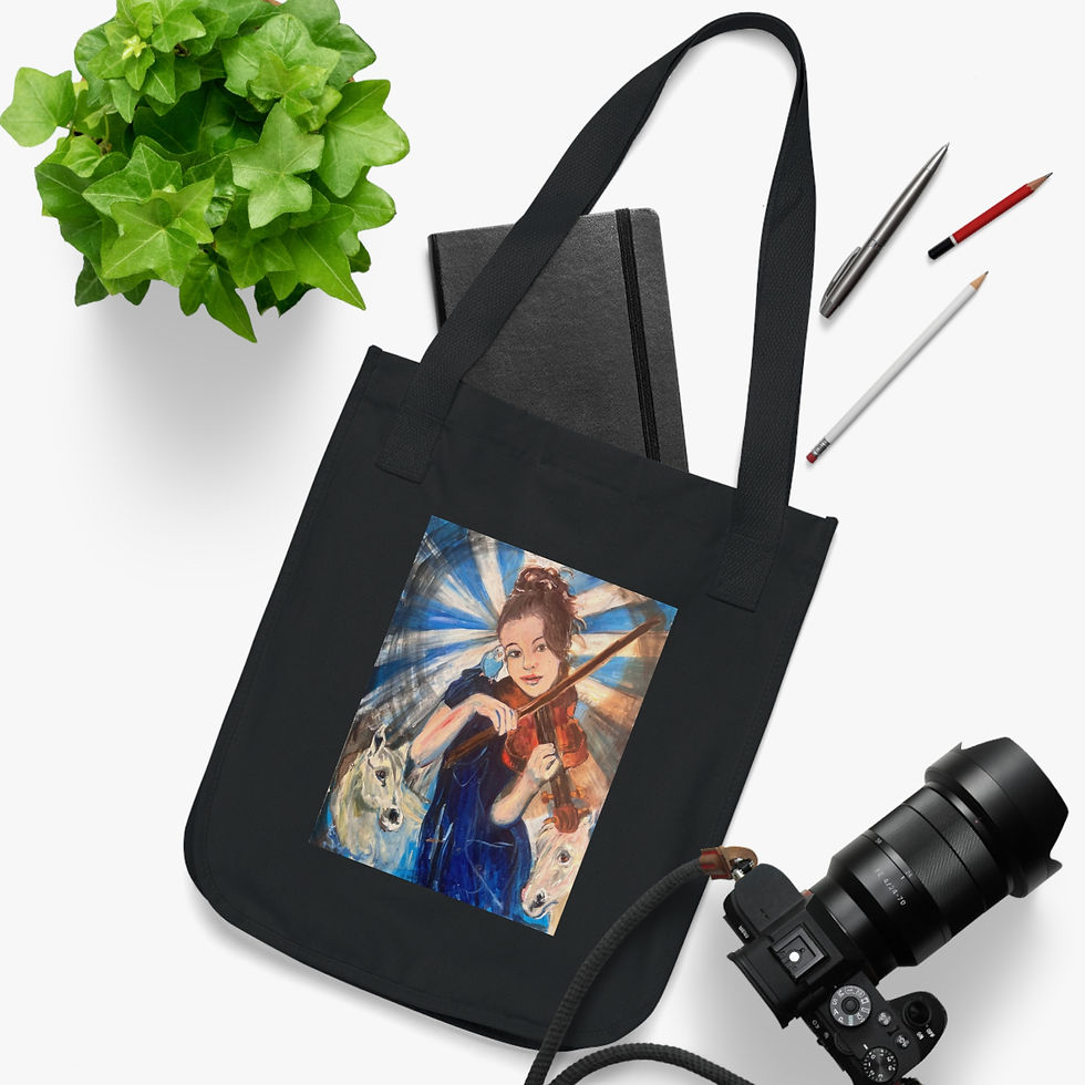Thumbnail: The Violinist Tote BagCigany Theater at Oz