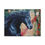 Thumbnail: Friesian Spirit Horse Matte Canvas Print