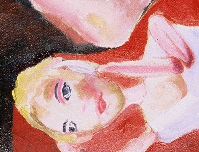 Thumbnail: Original Oil Painting The Upside Down | Tales from Inner Oz Collection| Surreal