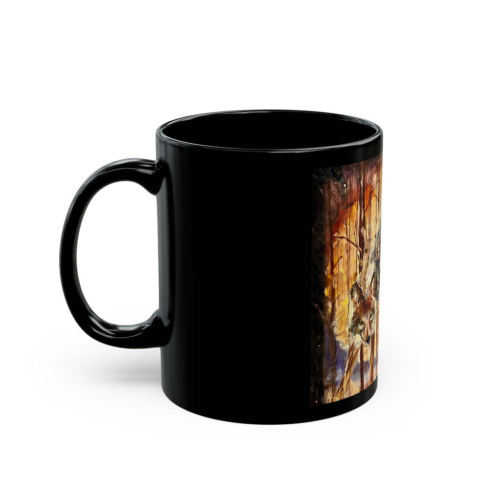 Thumbnail: Wolf Spirit Animal Mug Animal Spirits of Oz