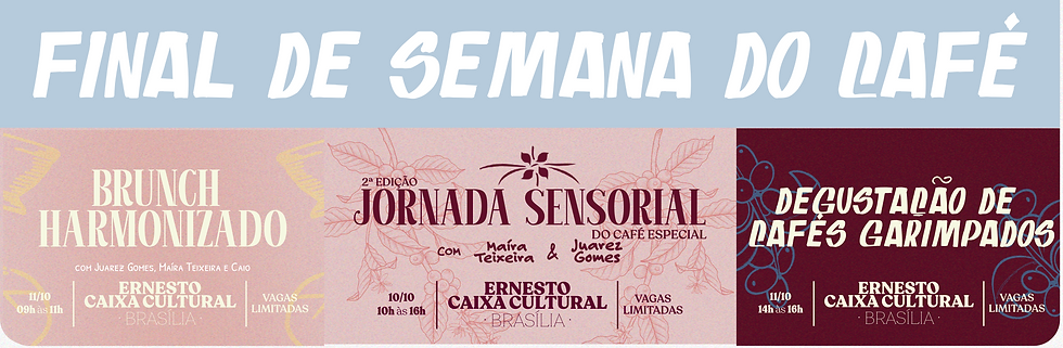 FIM DE SEMANA DO CAFÉ