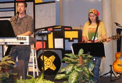 Tiff performing with Scott Branan @ Cape Coral Christian Church