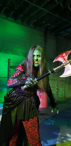 Tiff as Tamaduitor in the Toking with the Dead series