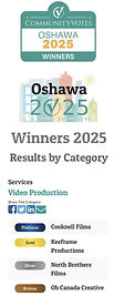 Oshawa Votes 2025 - Video Production - Platinum Award.jpg