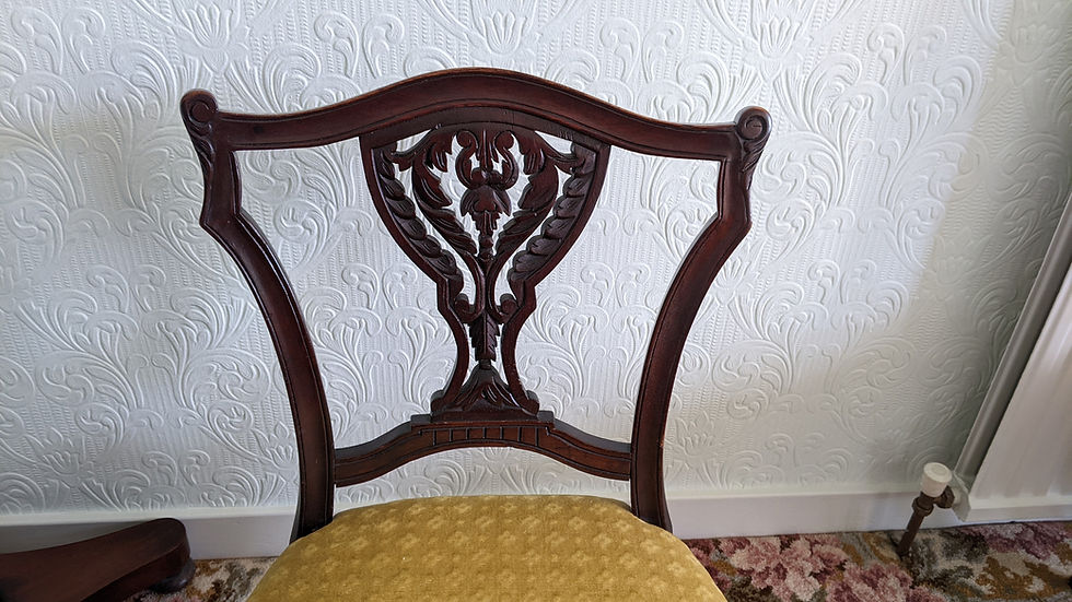 Edwardian ladies chair 2