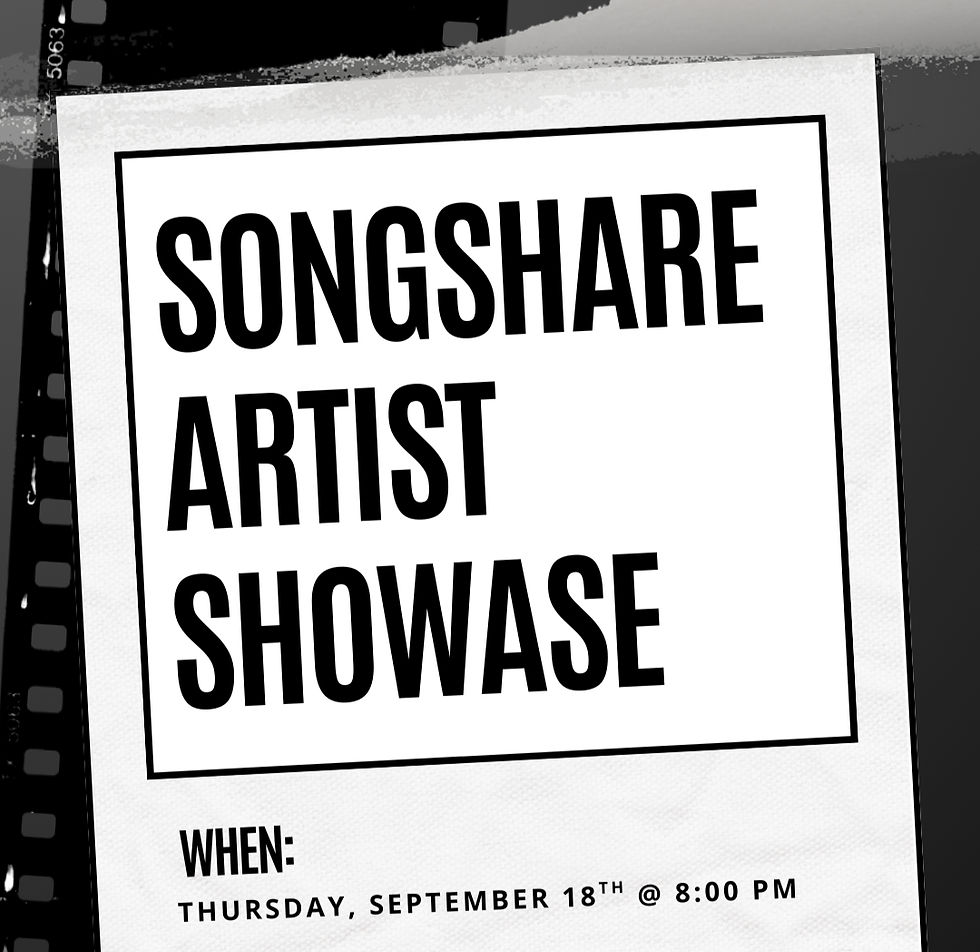 SongShare Artist Showcase