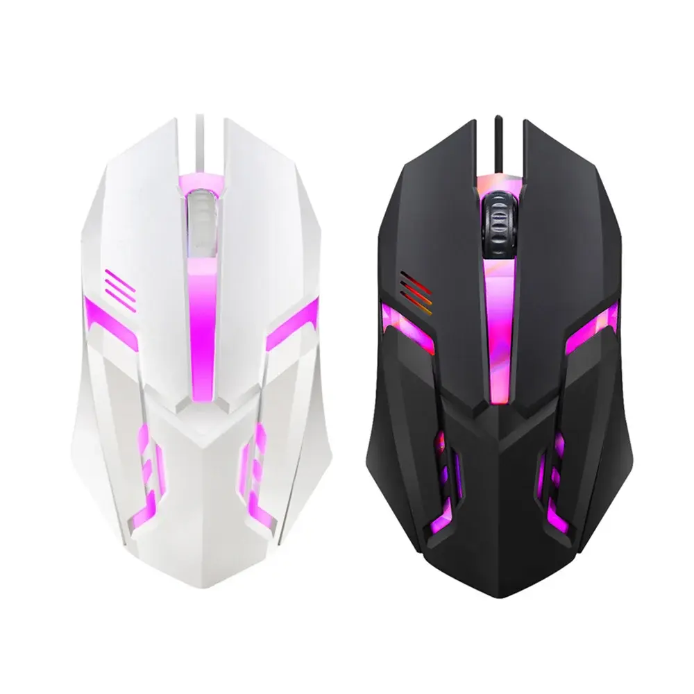 Wired Gaming Mouse with 5000 DPI and LED Backlight for PC and Laptop
