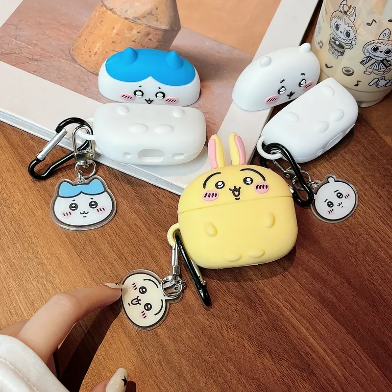 Thumbnail: Cute Cartoon Anime Chiikawa Earphone Case For Airpods 5 1 2 3 4 Pro 2 3 Wireless