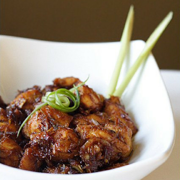 Saucey Lemongrass Chicken