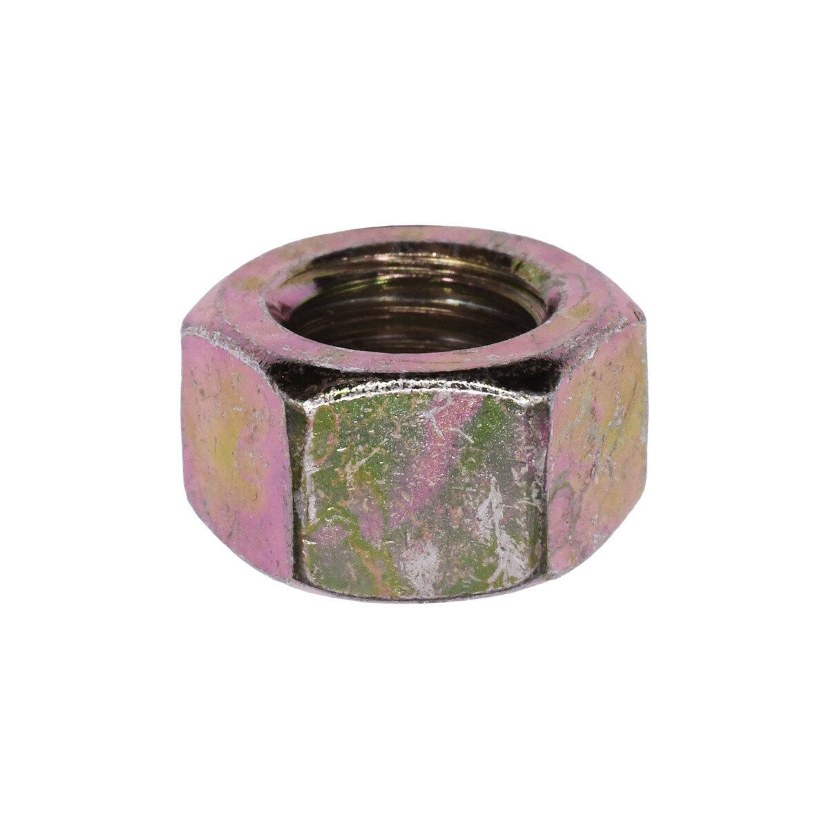 Auveco 9311 1/2-20 SAE Grade 8 yellow zinc hex nuts qty 50