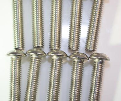 3/8-16 x 1-3/4" 18-8 Stainless Steel Button Head Bolts – Qty 10 – SKU 2100