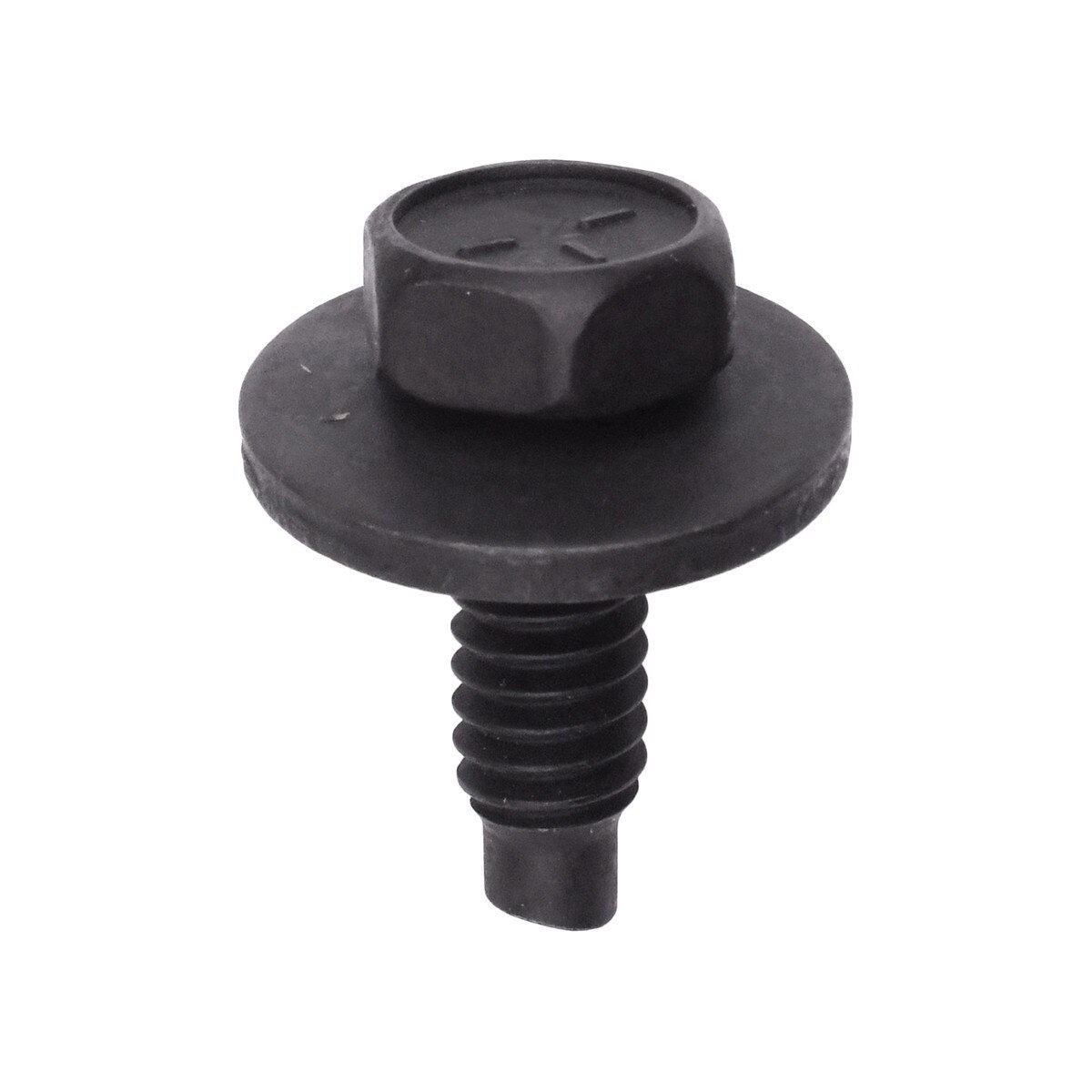 Auveco 24177 Ford Body Bolts 1/4-20 x 3/4 Hex SEMS Dog Point Black Phosphate