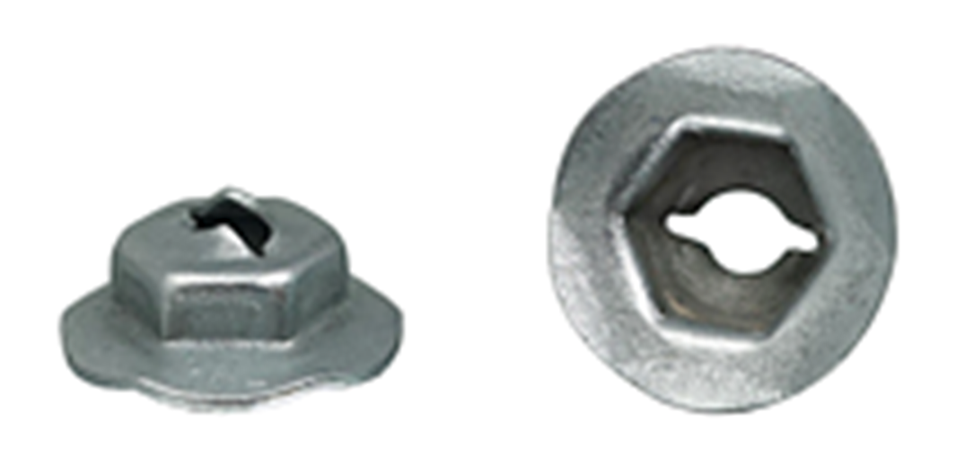 1971 1972 Chevelle OEM Correct Nameplate, Grille Fasteners Qty 4