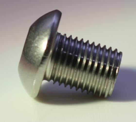 Thumbnail: 3/8-16 Stainless Steel Button Head Bolt Kit with Nylon Lock Nuts and Washers — 18-8 Stainless Fastener Assortment 290 Pieces