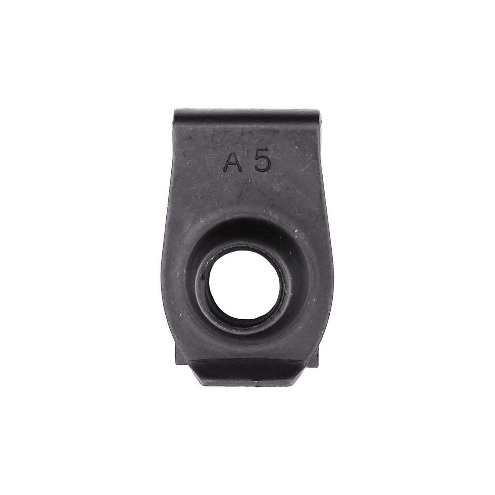 Thumbnail: 5/16-18 extruded u-nut for GM 152267 .120-.150 panel range qty 50 sku 8372
